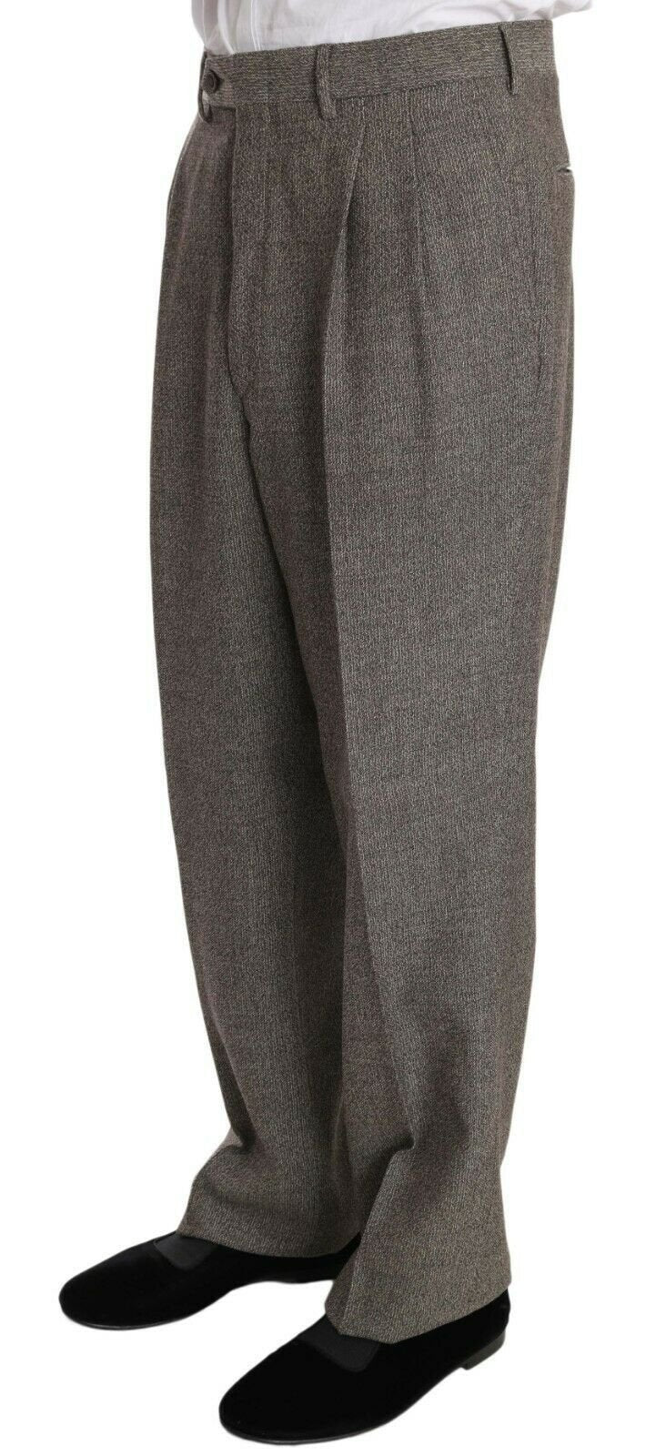 Fendi Elegant Light Brown Wool Men's Suit - Sandy Store ByNet
