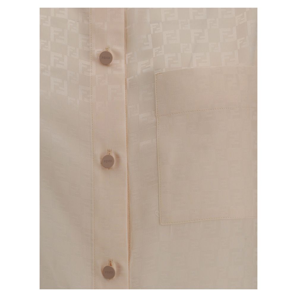 Fendi FF pattern Silk Shirt - Sandy Store ByNet
