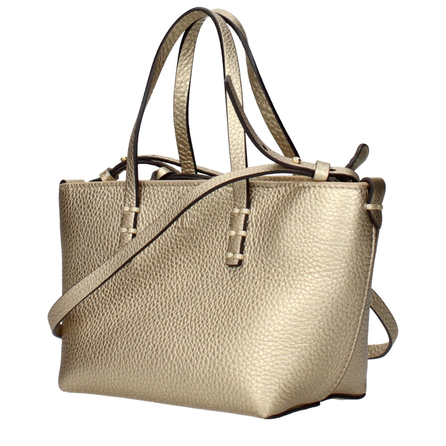 Fendi Gold Leather Handbags – par Fendi | Disponible sur Sandy Store ByNet