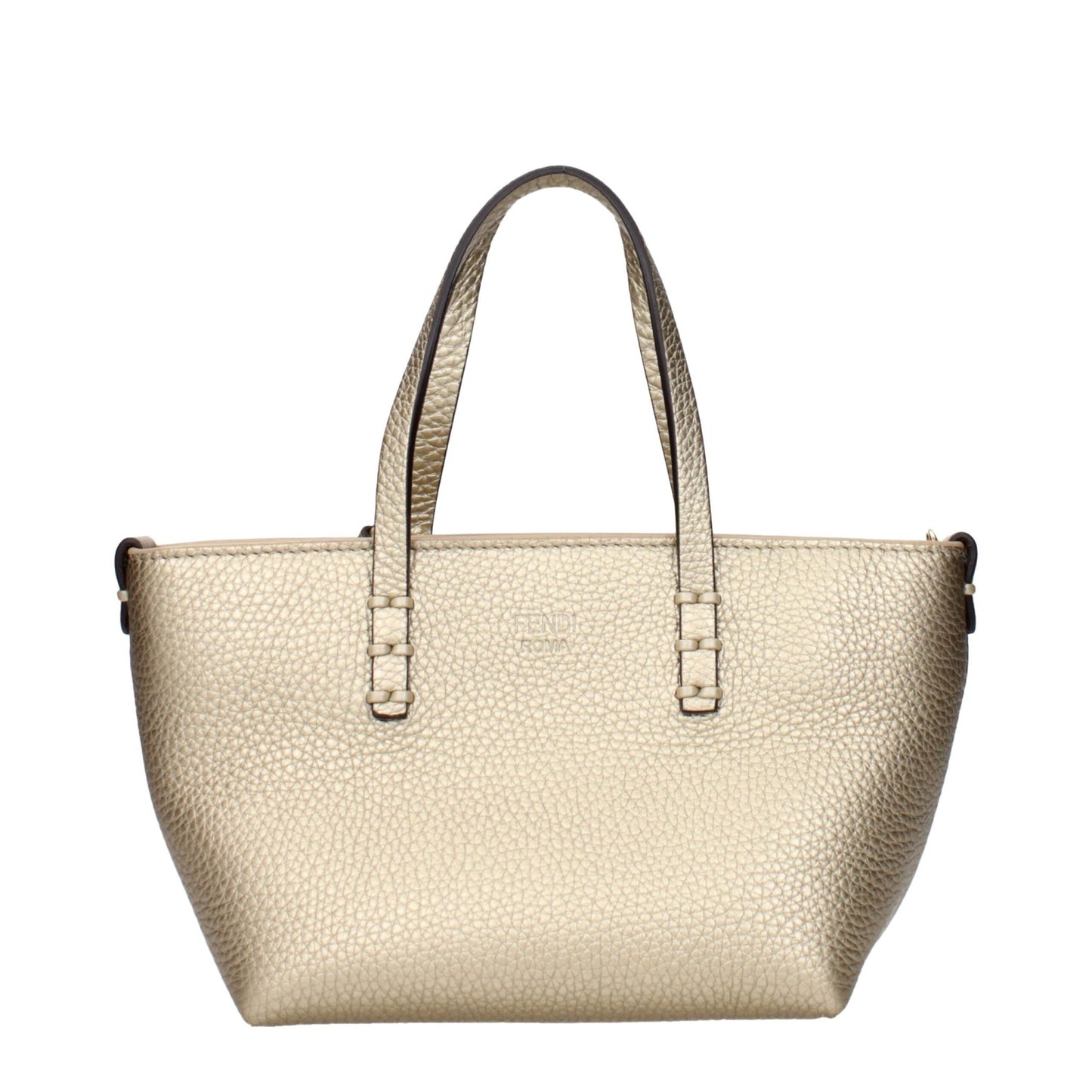 Fendi Gold Leather Handbags – par Fendi | Disponible sur Sandy Store ByNet