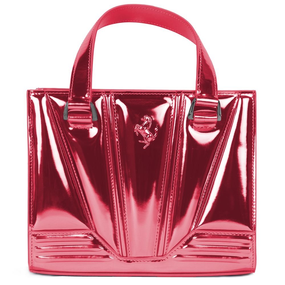 Ferrari Fuchsia Leather Handbag - Sandy Store ByNet
