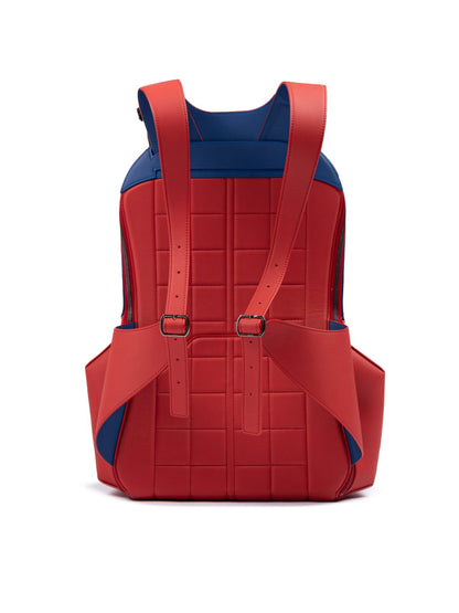 Ferrari Red Leather Technical Backpack – par Ferrari | Disponible sur Sandy Store ByNet