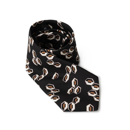 Giorgio Armani Black Silk Ties & Bowty - Sandy Store ByNet