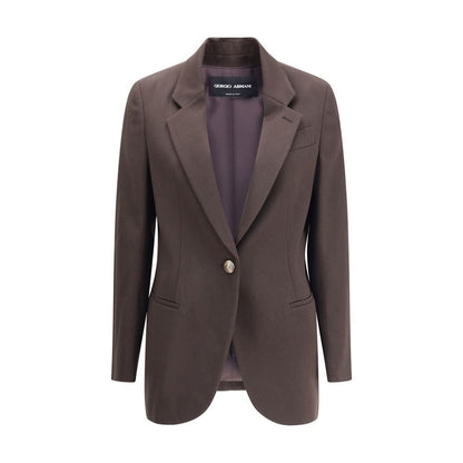 Giorgio Armani Single - breasted wool Blazer – IT40 | M par Giorgio Armani | Disponible sur Sandy Store ByNet