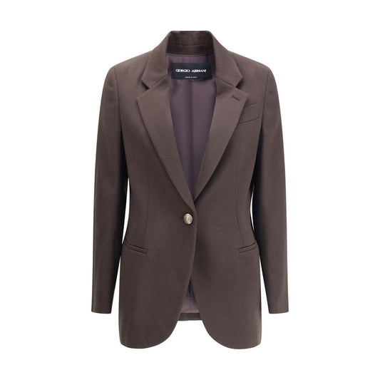 Giorgio Armani Single - breasted wool Blazer – IT40 | M par Giorgio Armani | Disponible sur Sandy Store ByNet