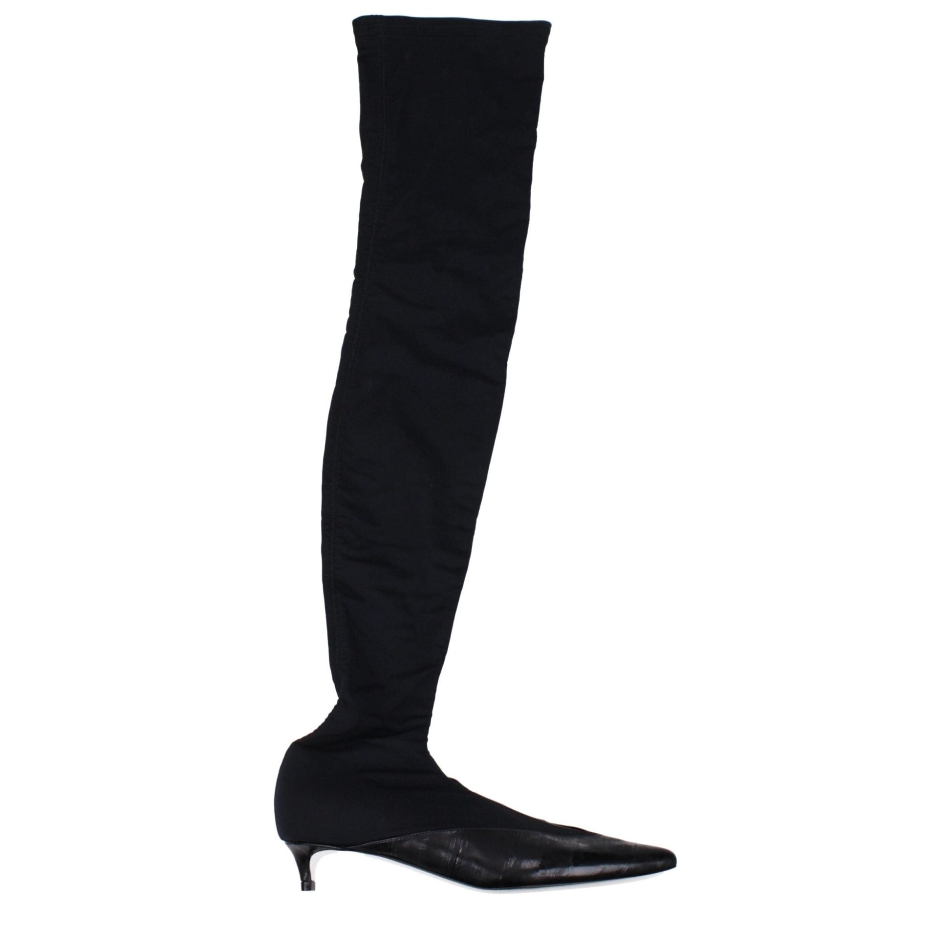 Givenchy Black Fabric Over The Knee – EU35/US5 par Givenchy | Disponible sur Sandy Store ByNet