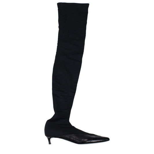 Givenchy Black Fabric Over The Knee – EU35/US5 par Givenchy | Disponible sur Sandy Store ByNet
