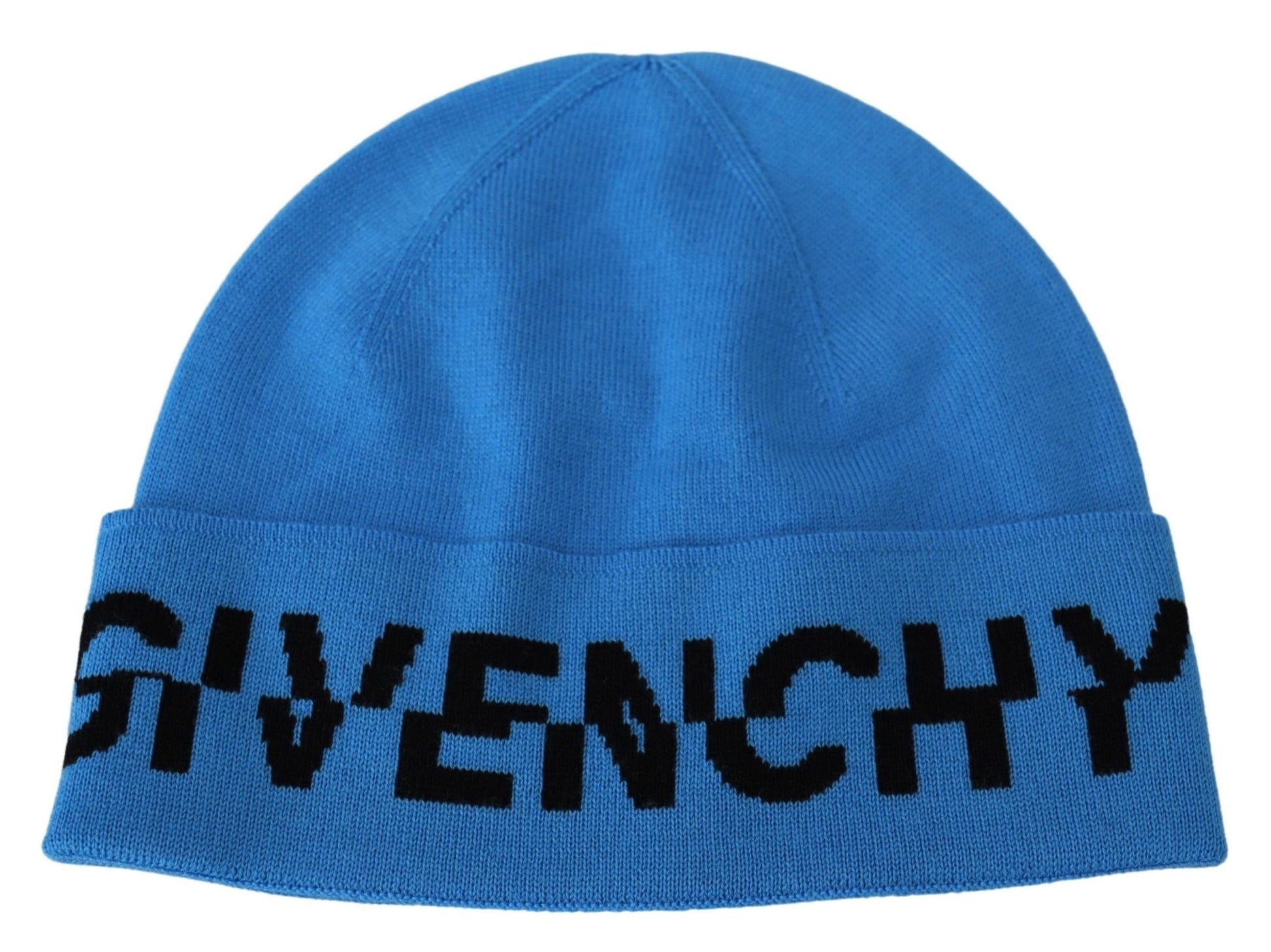 Givenchy Chic Woolen Beanie with Signature Black Logo - Sandy Store ByNet