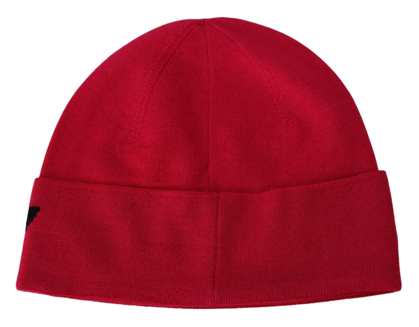 Givenchy Elegant Wool Beanie with Signature Contrast Logo - Sandy Store ByNet