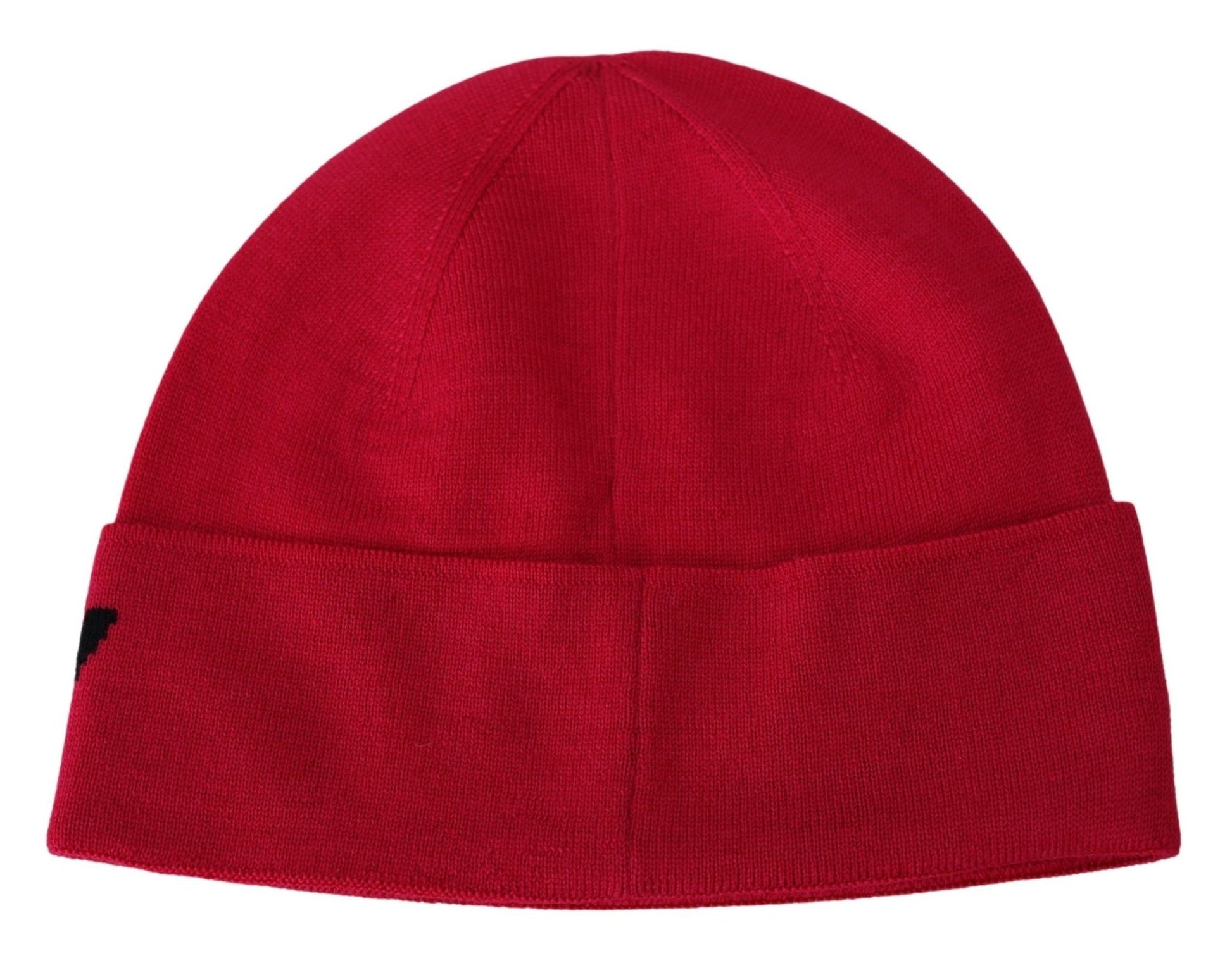 Givenchy Elegant Wool Beanie with Signature Contrast Logo - Sandy Store ByNet