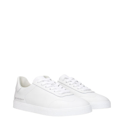 Givenchy White Leather Low Tops – EU35.5/US5.5 par Givenchy | Disponible sur Sandy Store ByNet