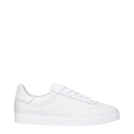 Givenchy White Leather Low Tops – EU35.5/US5.5 par Givenchy | Disponible sur Sandy Store ByNet