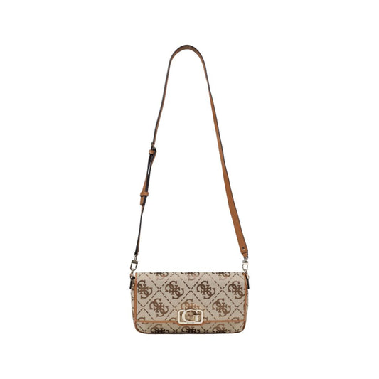 Guess Beige Polyester Handbag - Sandy Store ByNet