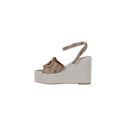 Guess Beige Polyester High Heel – EU40/US10 par Guess | Disponible sur Sandy Store ByNet