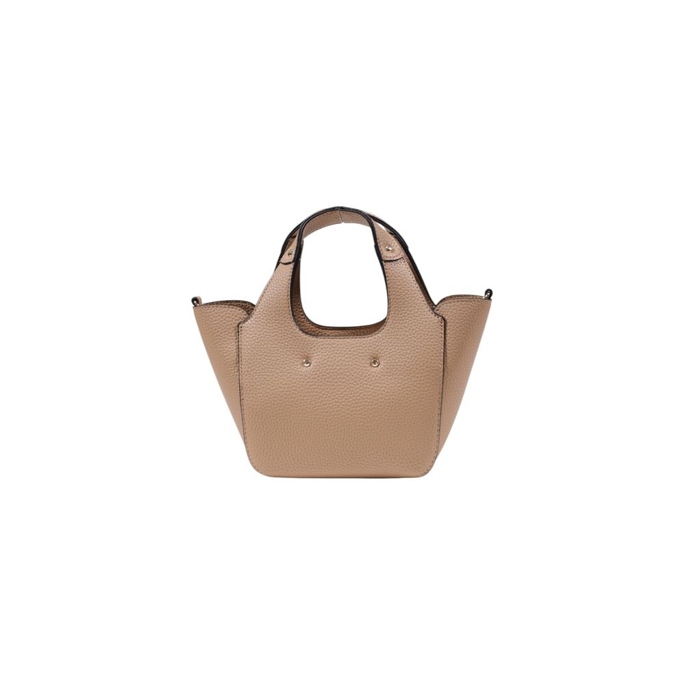 Guess Beige Polyethylene Handbag – par Guess | Disponible sur Sandy Store ByNet