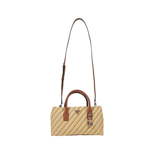 Guess Beige Polypropylene Handbag – par Guess | Disponible sur Sandy Store ByNet