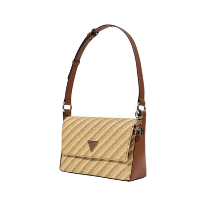 Guess Beige Polypropylene Handbag – par Guess | Disponible sur Sandy Store ByNet