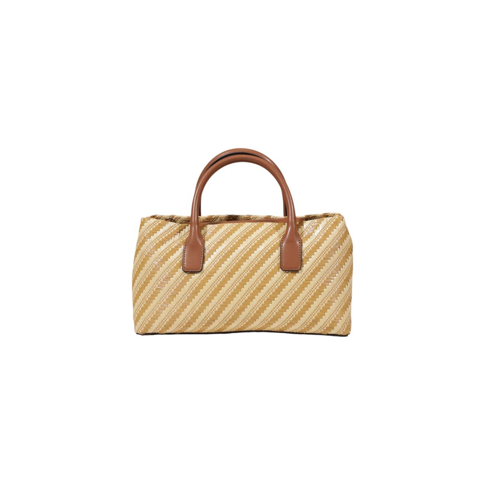 Guess Beige Polypropylene Handbag – par Guess | Disponible sur Sandy Store ByNet