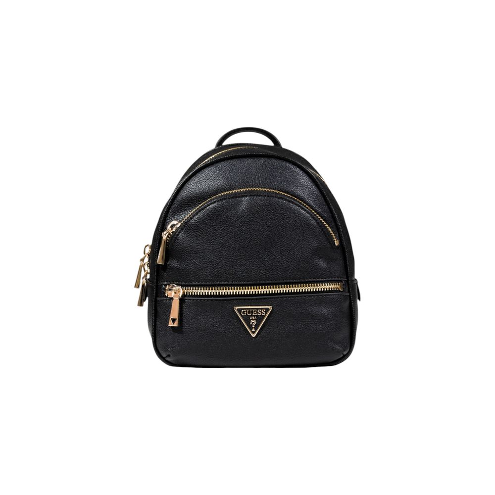 Guess Black Artificial Leather Backpack – par Guess | Disponible sur Sandy Store ByNet