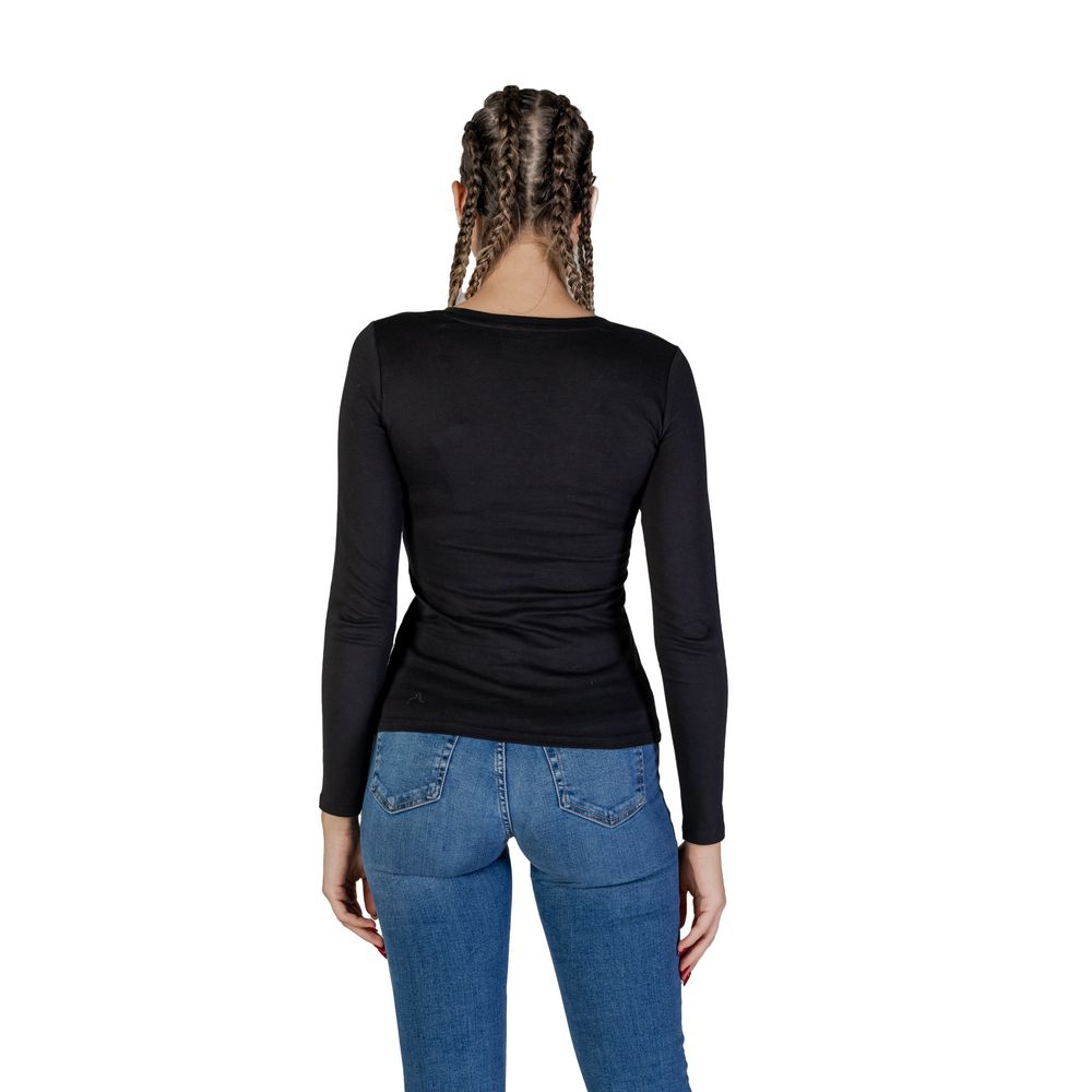 Guess Black Cotton Long Sleeve – IT38|XS par Guess | Disponible sur Sandy Store ByNet