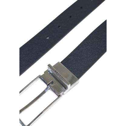 Guess Black Leather Belt – M par Guess | Disponible sur Sandy Store ByNet