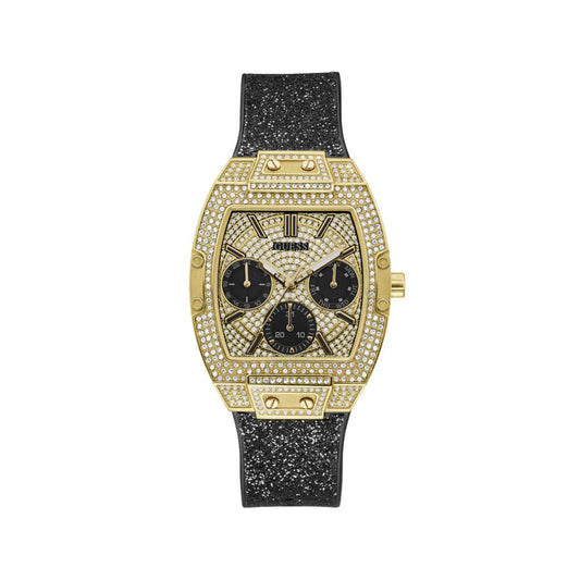 Guess Black Leather Watch - Sandy Store ByNet