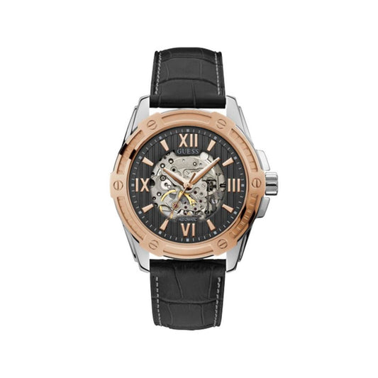 Guess Black Leather Watch - Sandy Store ByNet