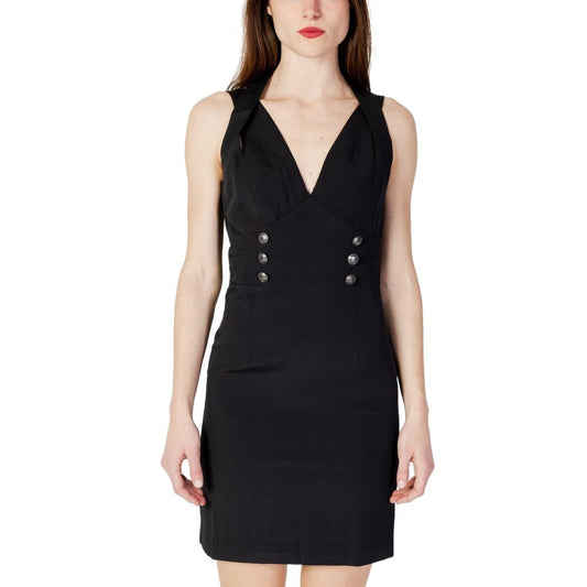 Guess Black Polyester Dress - Sandy Store ByNet