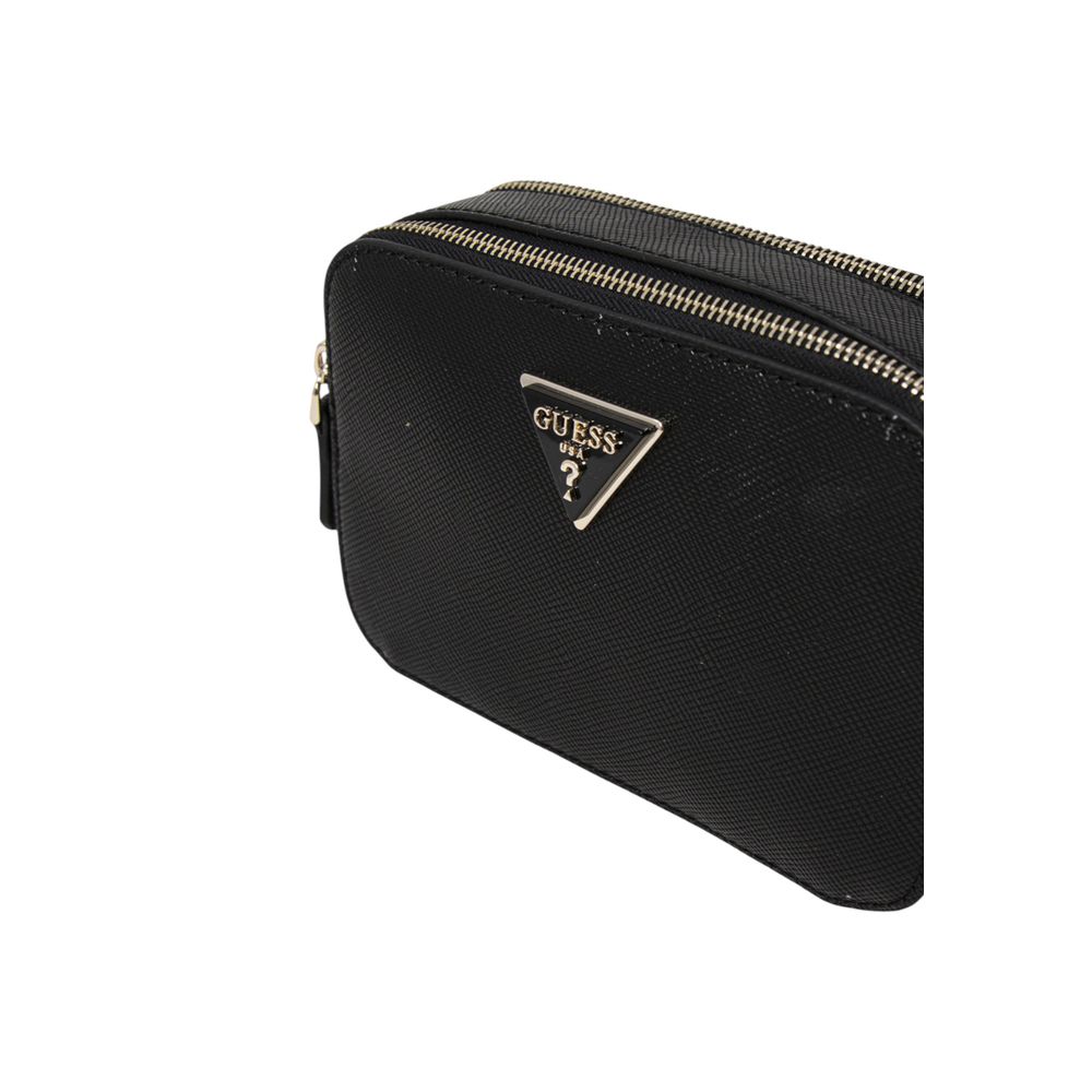 Guess Black Polyethylene Handbag – par Guess | Disponible sur Sandy Store ByNet