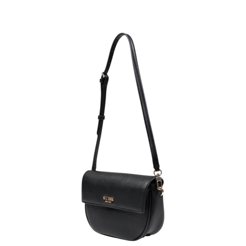 Guess Black Polyethylene Handbag – par Guess | Disponible sur Sandy Store ByNet