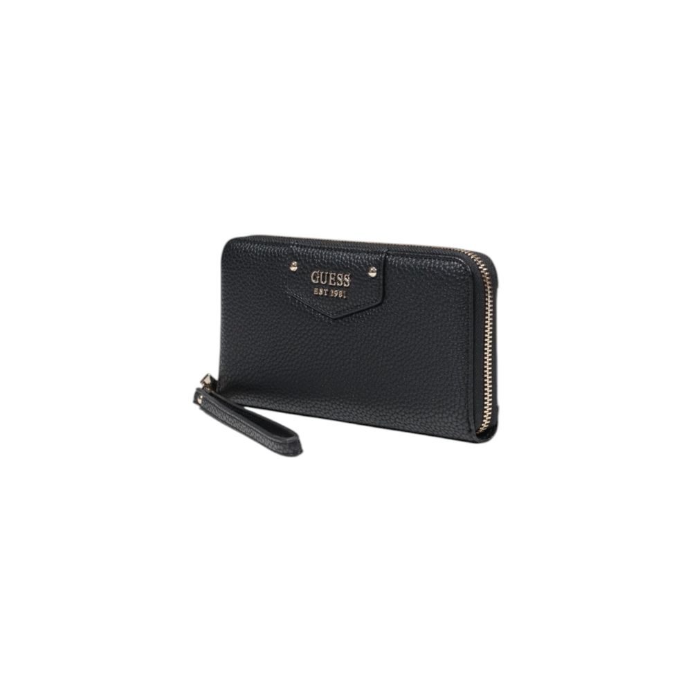 Guess Black Polyethylene Wallet – par Guess | Disponible sur Sandy Store ByNet