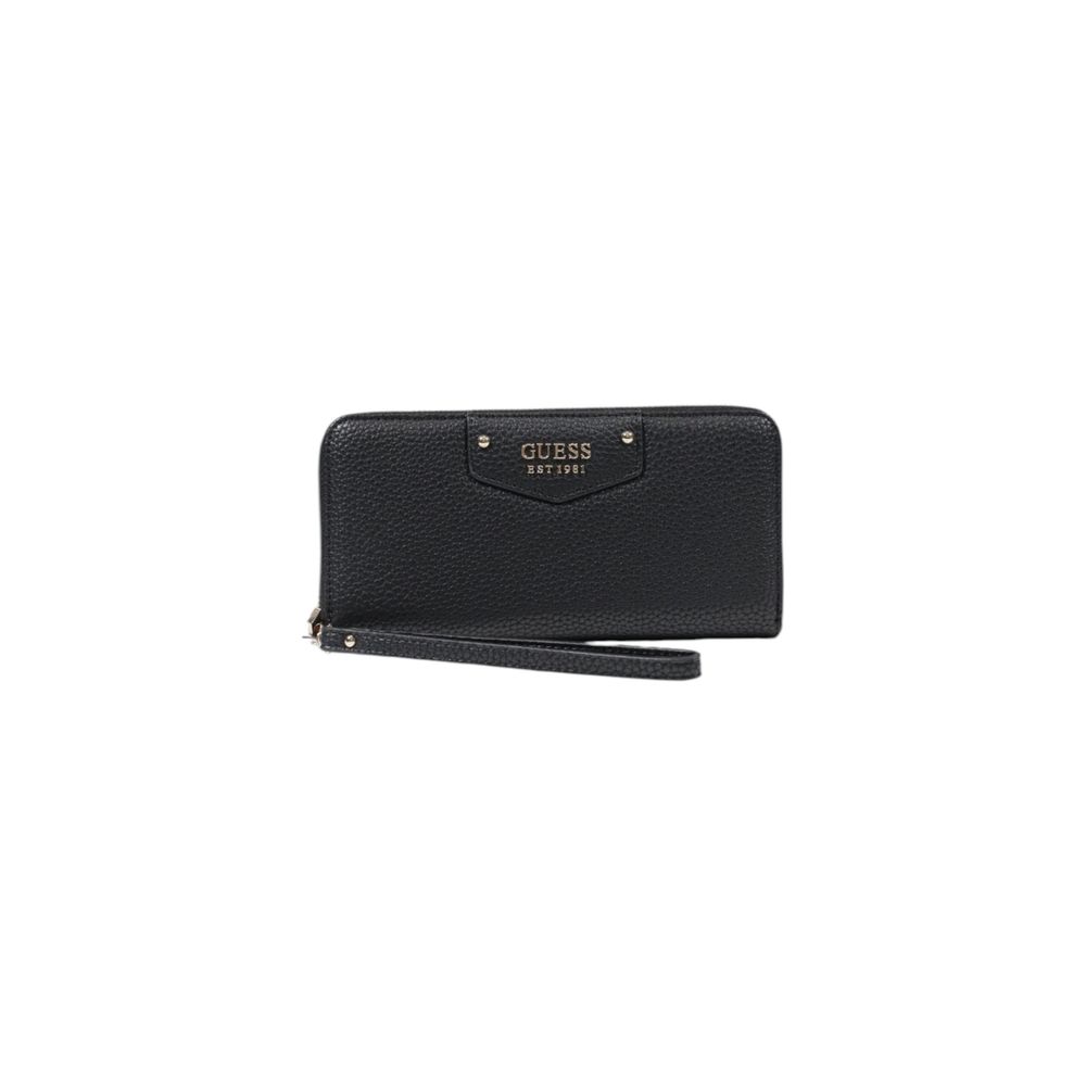 Guess Black Polyethylene Wallet – par Guess | Disponible sur Sandy Store ByNet