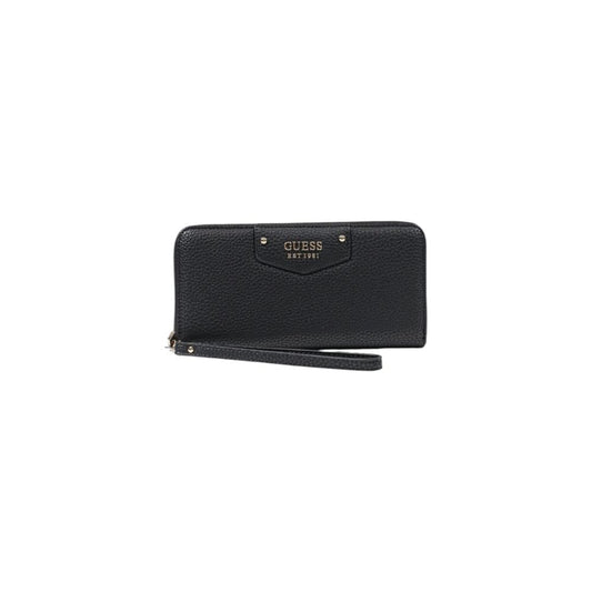 Guess Black Polyethylene Wallet – par Guess | Disponible sur Sandy Store ByNet