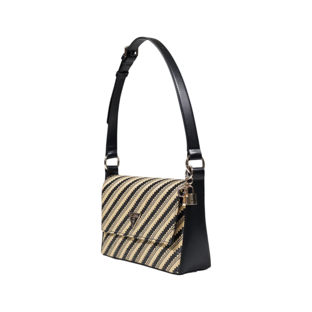 Guess Black Polypropylene Handbag – par Guess | Disponible sur Sandy Store ByNet
