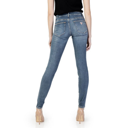 Guess Blue Cotton Skinny Jean – W33 | L30 par Guess | Disponible sur Sandy Store ByNet