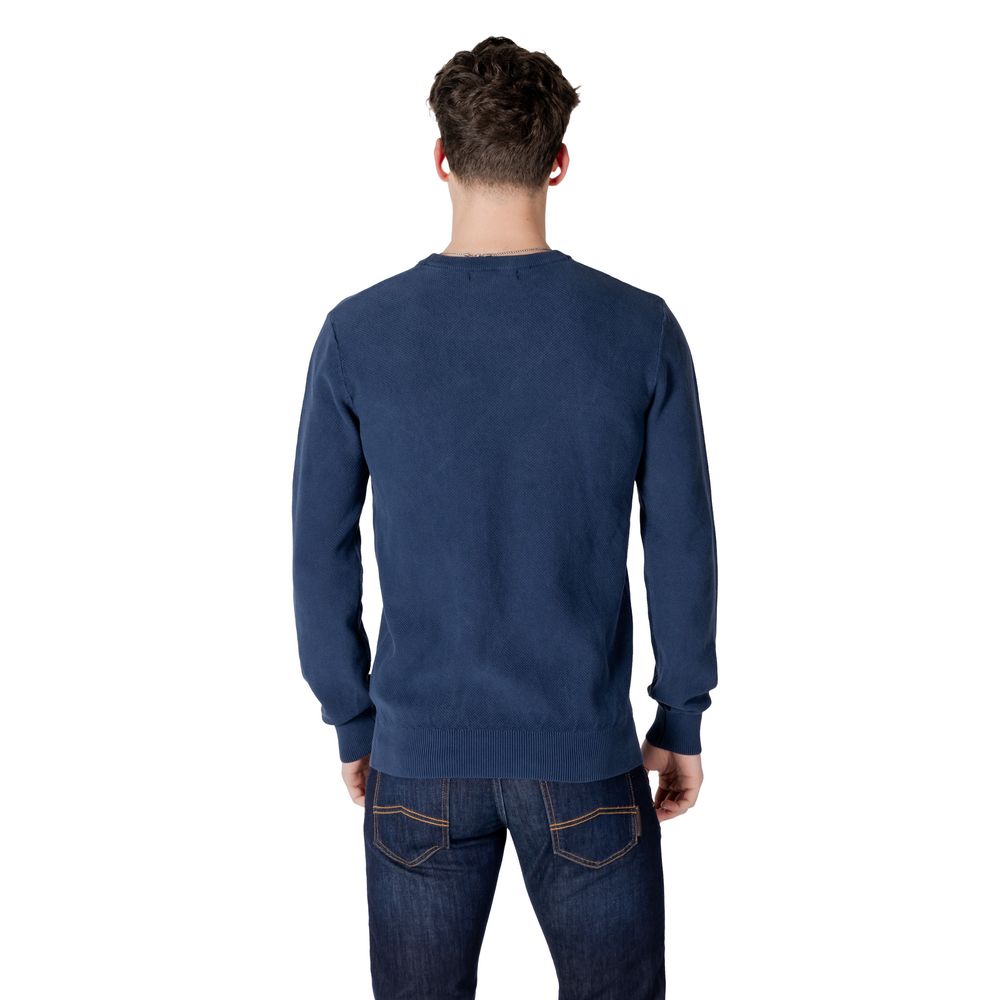 Guess Blue Cotton Sweater – IT44 | S par Guess | Disponible sur Sandy Store ByNet