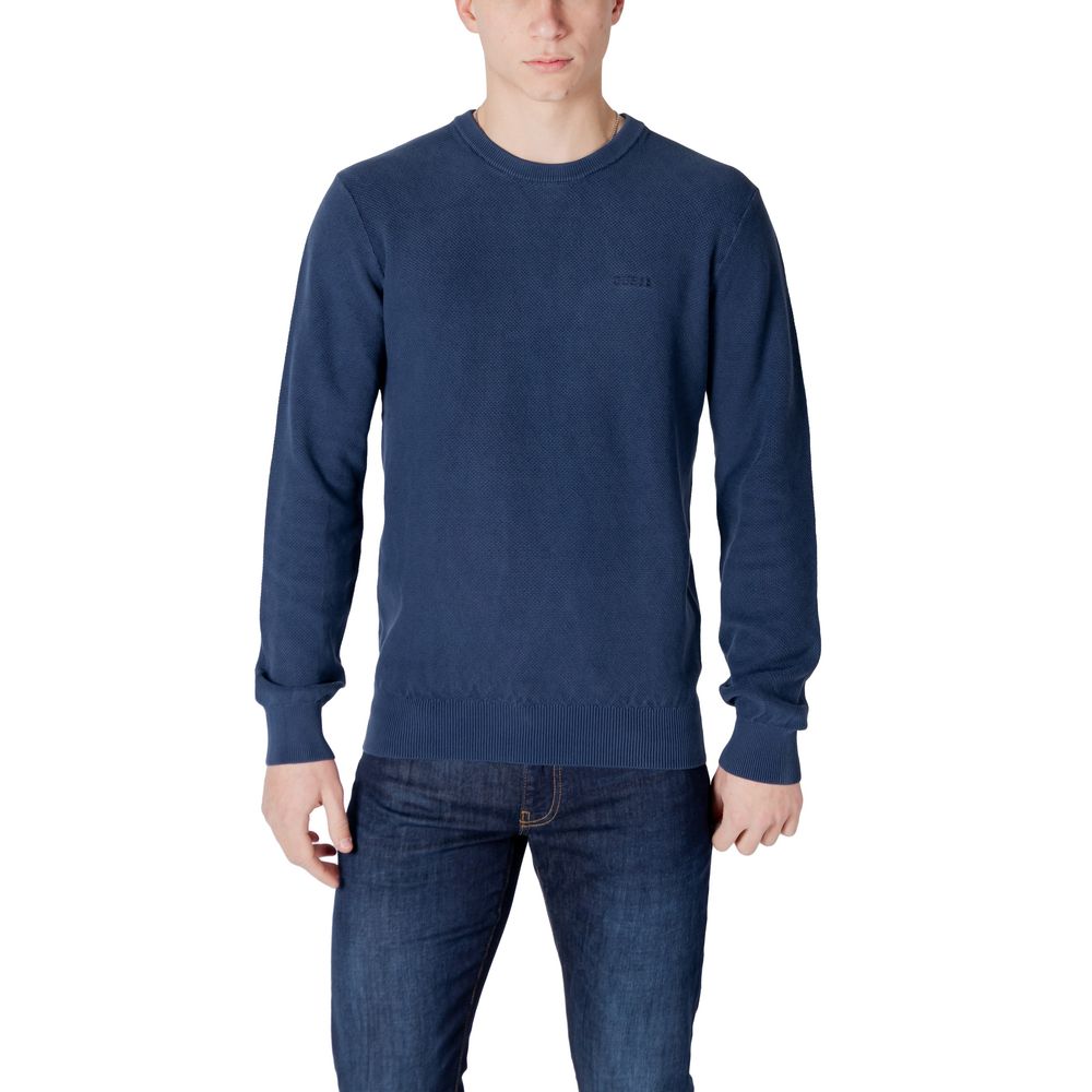 Guess Blue Cotton Sweater – IT44 | S par Guess | Disponible sur Sandy Store ByNet