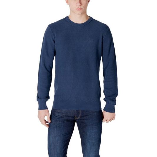 Guess Blue Cotton Sweater – IT44 | S par Guess | Disponible sur Sandy Store ByNet
