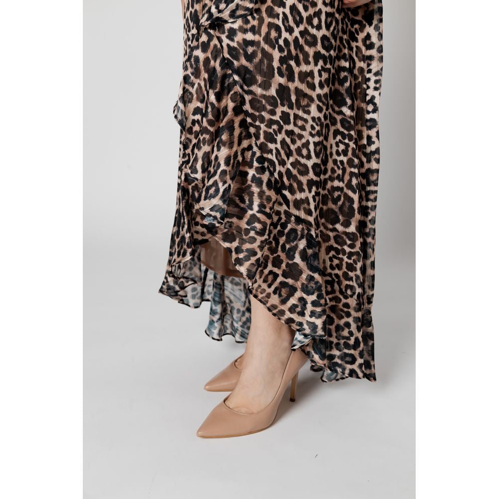 Guess Brown Polyester Dress - Sandy Store ByNet