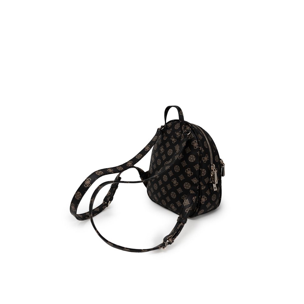 Guess Brown Polyethylene Backpack – par Guess | Disponible sur Sandy Store ByNet