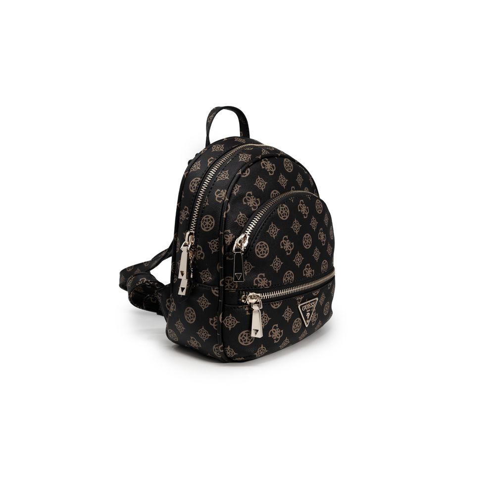 Guess Brown Polyethylene Backpack – par Guess | Disponible sur Sandy Store ByNet