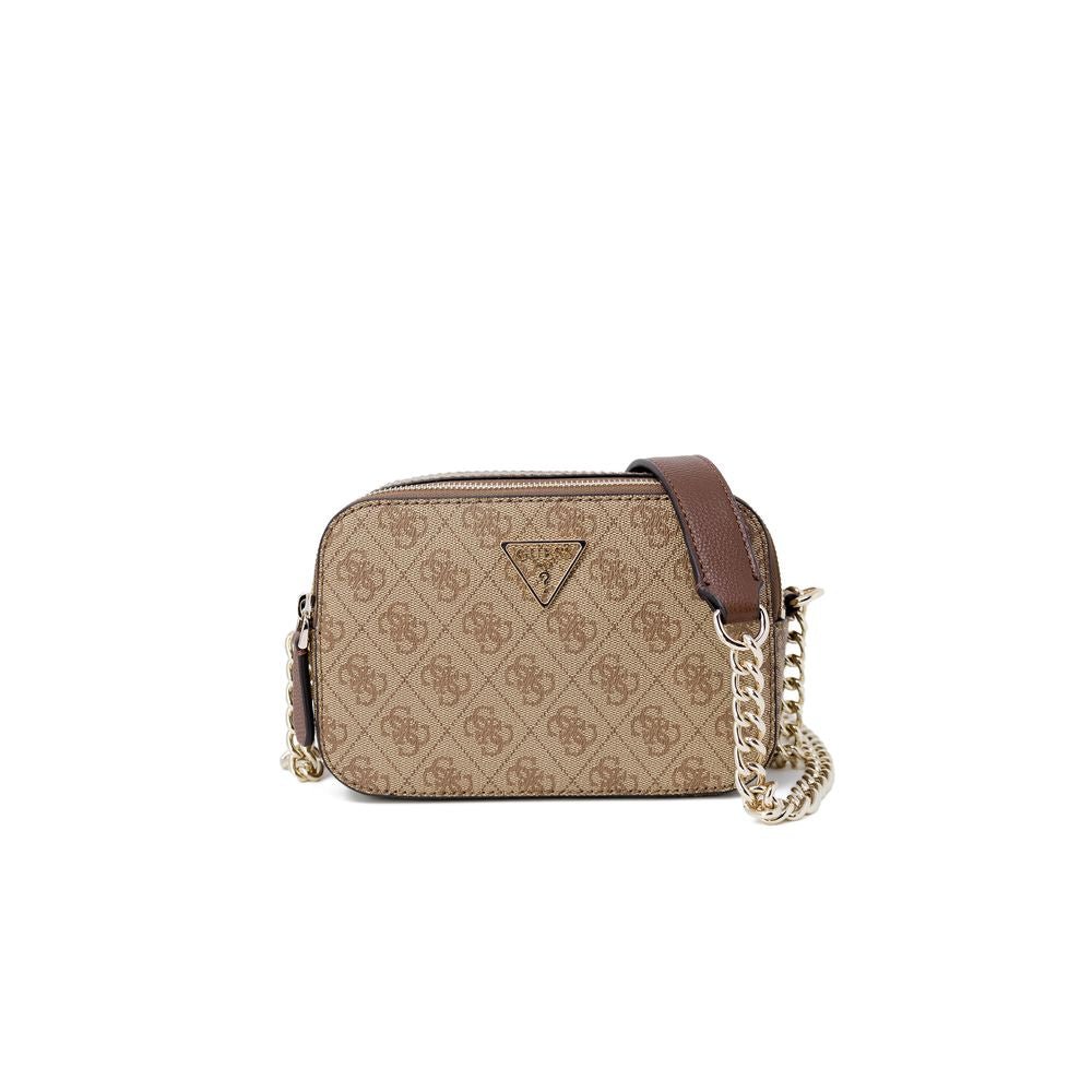 Guess Brown Polyethylene Handbag – par Guess | Disponible sur Sandy Store ByNet