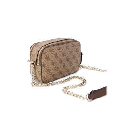 Guess Brown Polyethylene Handbag – par Guess | Disponible sur Sandy Store ByNet
