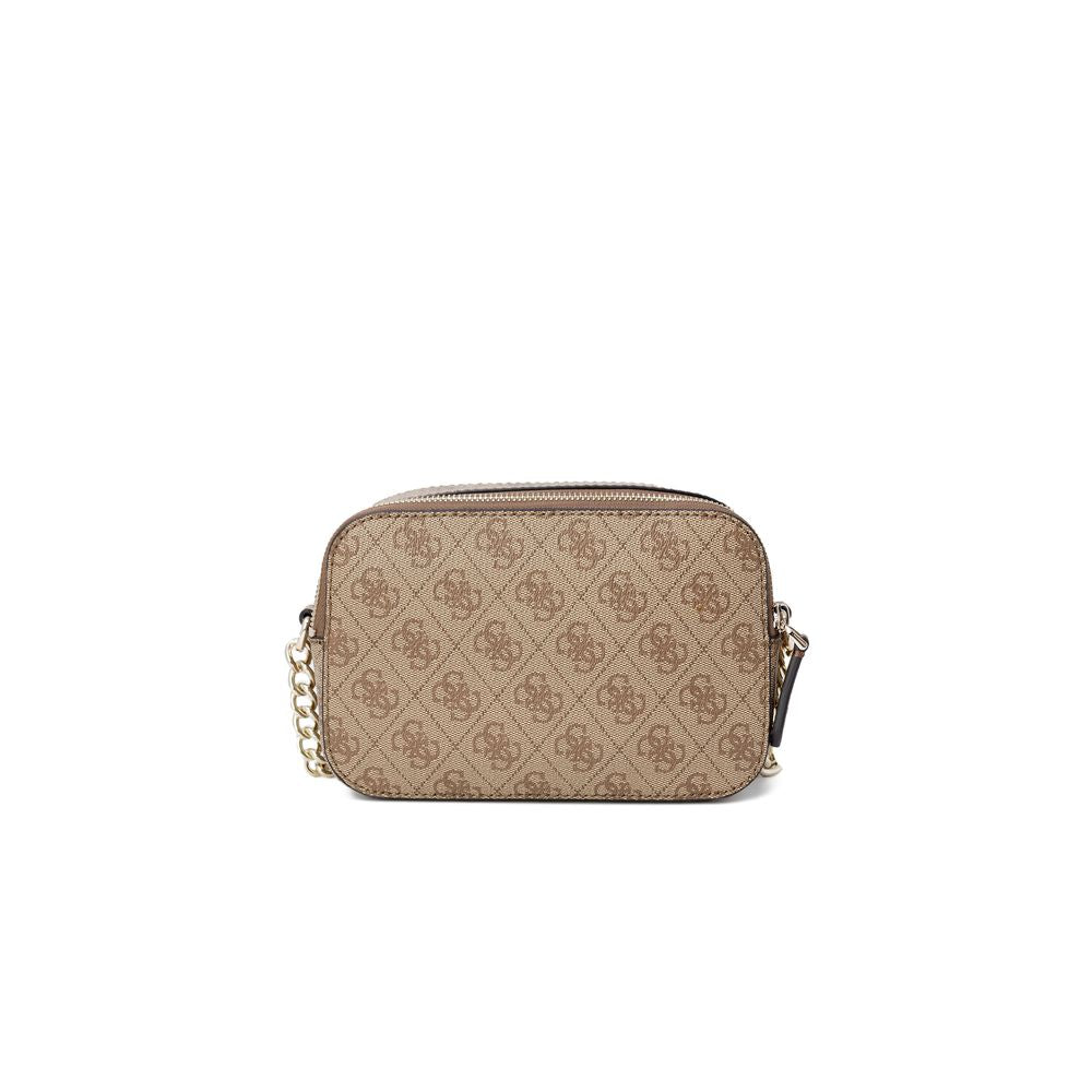 Guess Brown Polyethylene Handbag – par Guess | Disponible sur Sandy Store ByNet