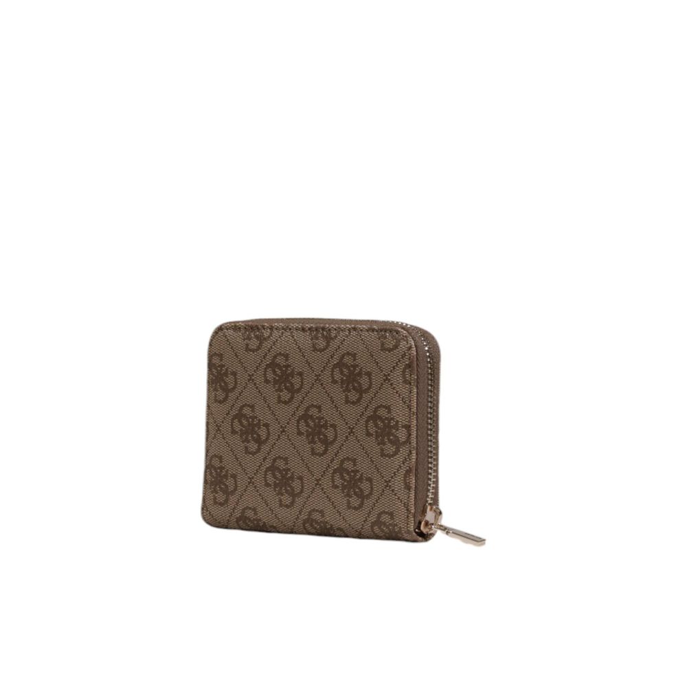 Guess Brown Polyethylene Wallet – par Guess | Disponible sur Sandy Store ByNet