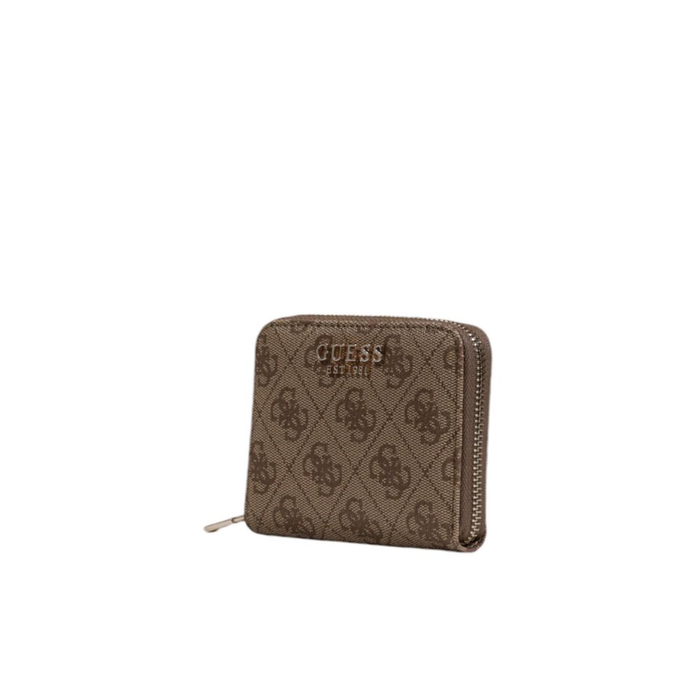 Guess Brown Polyethylene Wallet – par Guess | Disponible sur Sandy Store ByNet