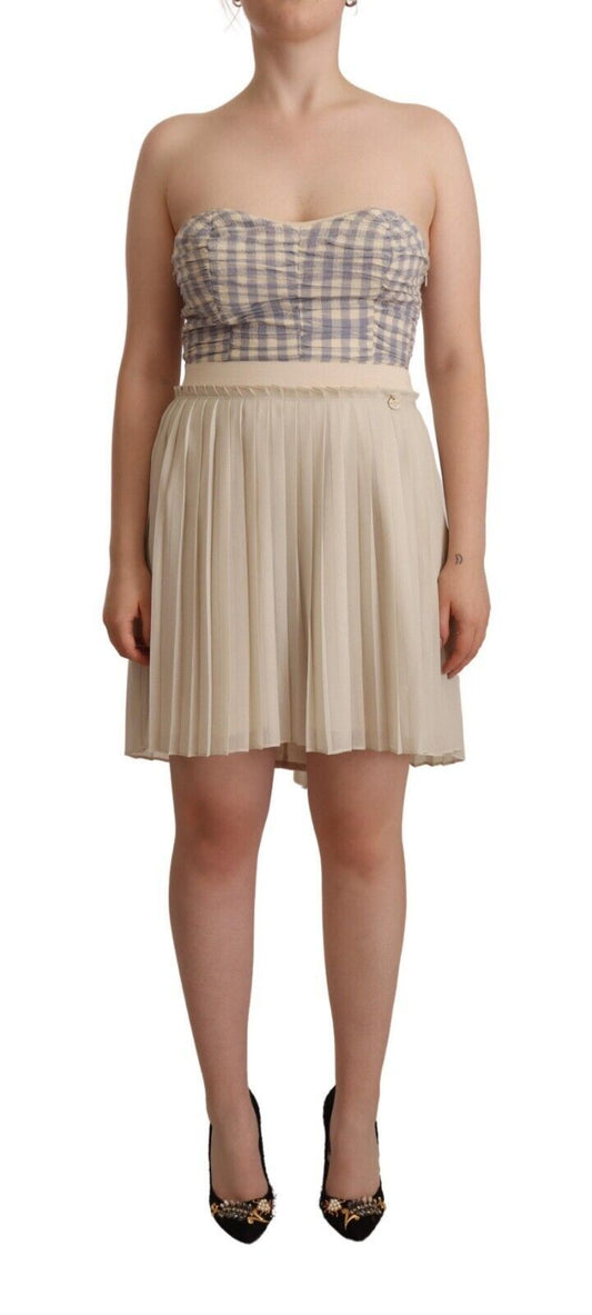 Guess Chic Beige Strapless A - Line Dress - Sandy Store ByNet
