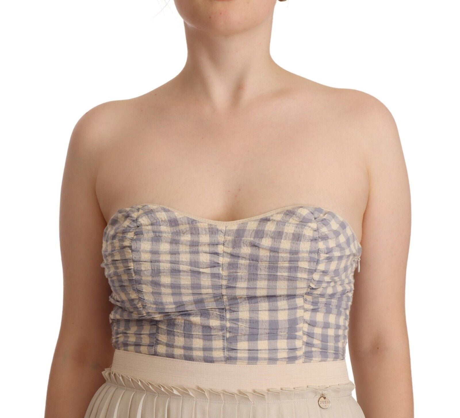 Guess Chic Beige Strapless A - Line Dress - Sandy Store ByNet