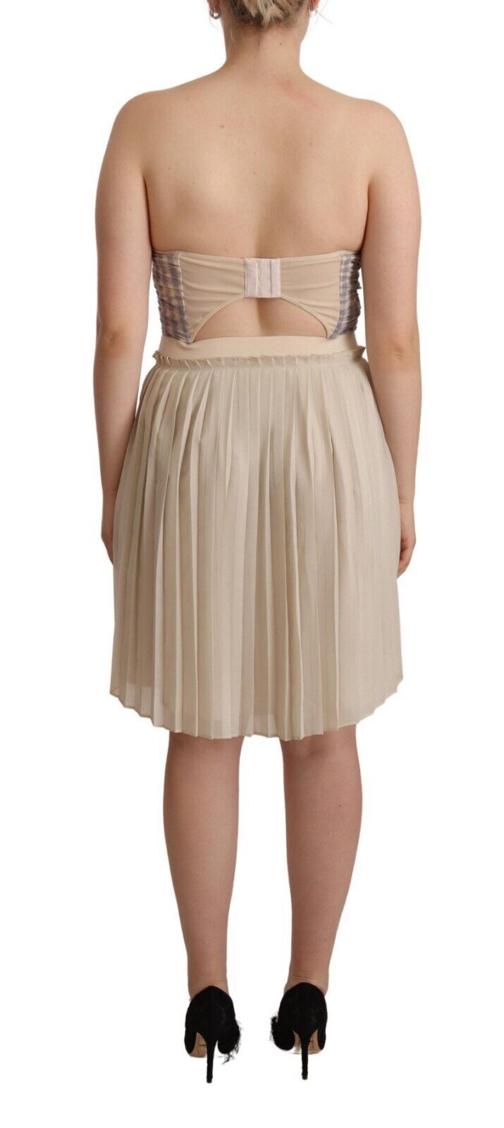 Guess Chic Beige Strapless A - Line Dress - Sandy Store ByNet