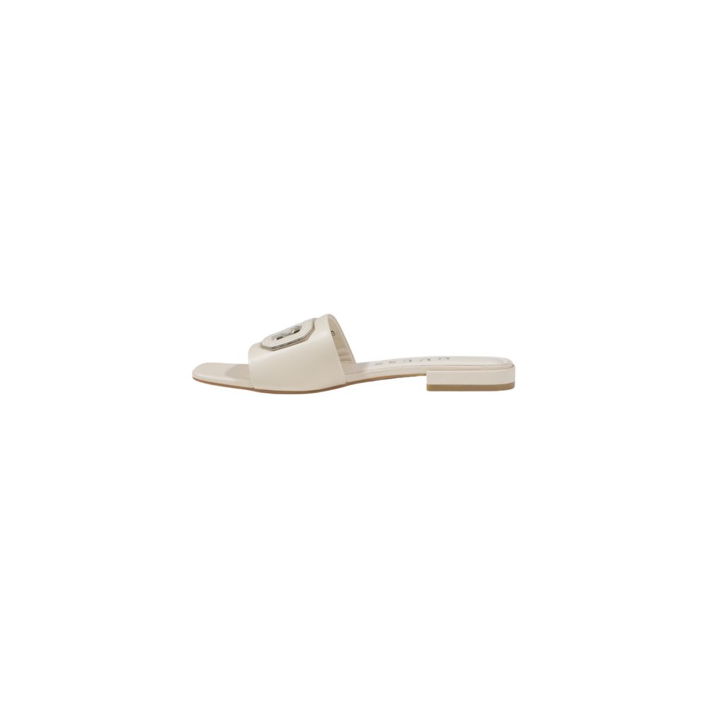 Guess Cream Leather Sandal – EU37/US7 par Guess | Disponible sur Sandy Store ByNet